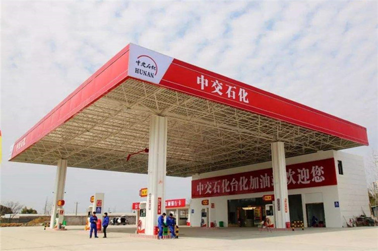 景洪加油站钢结构网架案例6